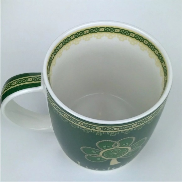Shamrock Spiral Celtic Knot Green Clara "Ireland" - Picture 2 of 6